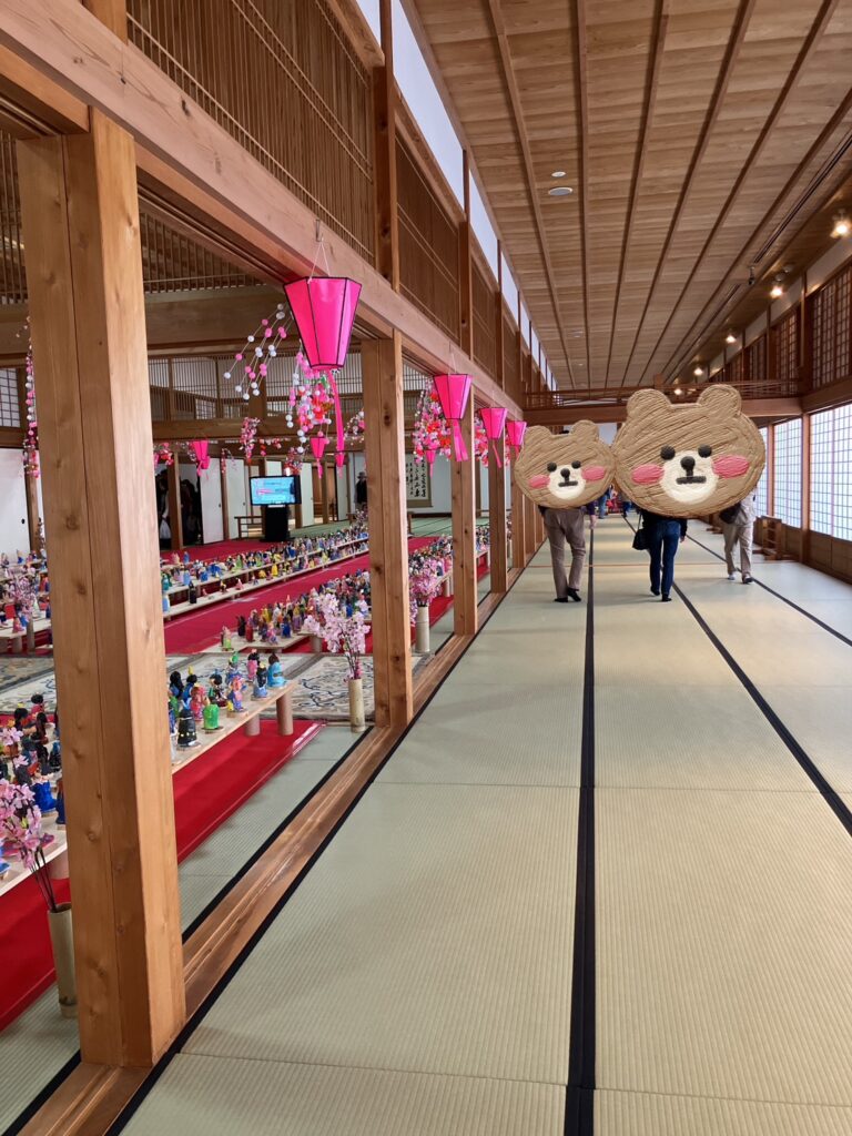 佐賀城本丸歴史館 ひな飾り展示 室内