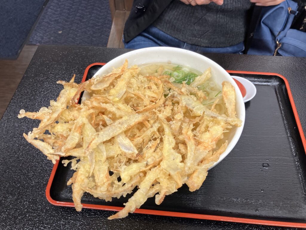 肥前うどん翔 ごぼう天トッピング