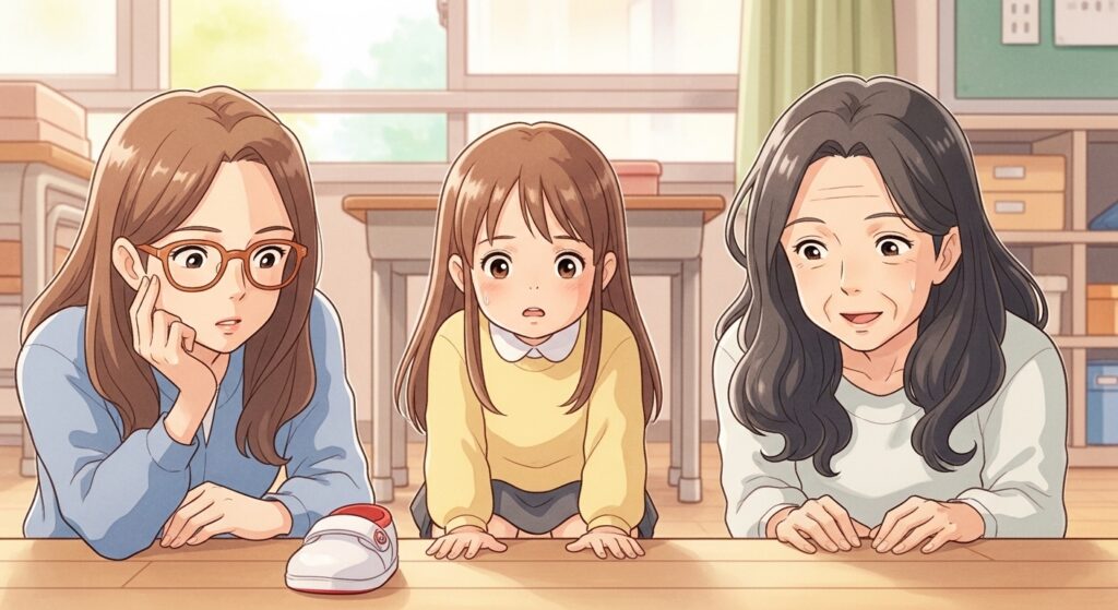 子どもの上履きがなくなりました