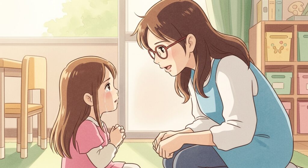 子どもを励ます、親が子どもを守る