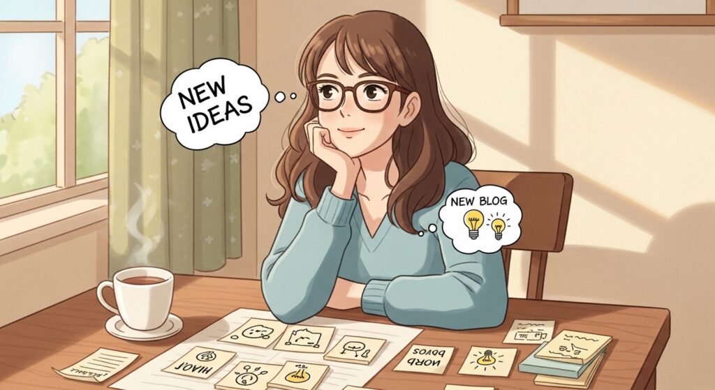 ブログのアイディアを出す