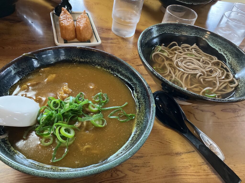 大力うどん かけそば カレーそば