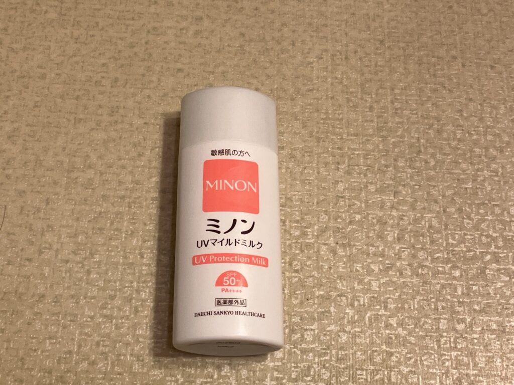 ミノン　UVマイルドミルク