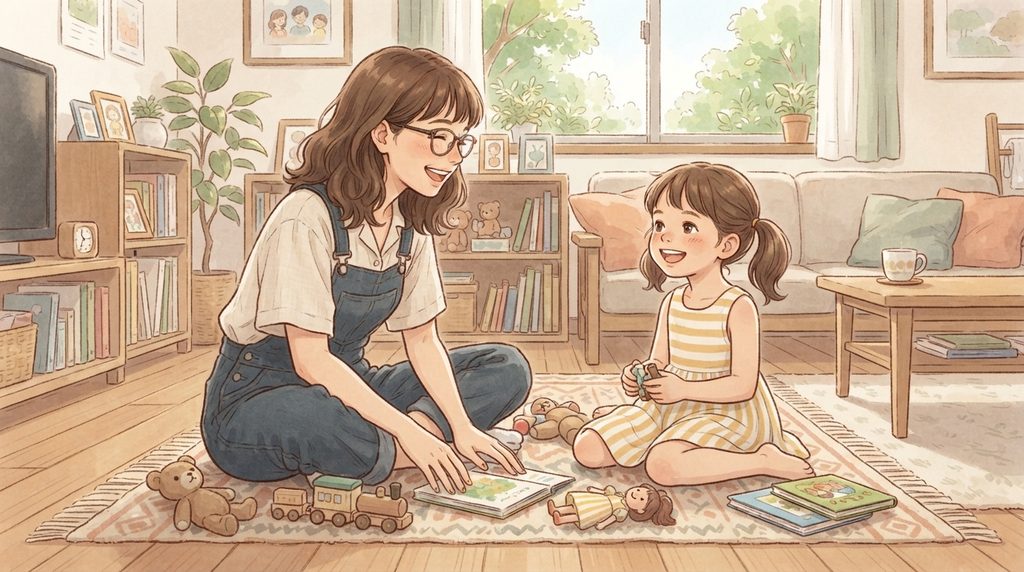 親子でお話